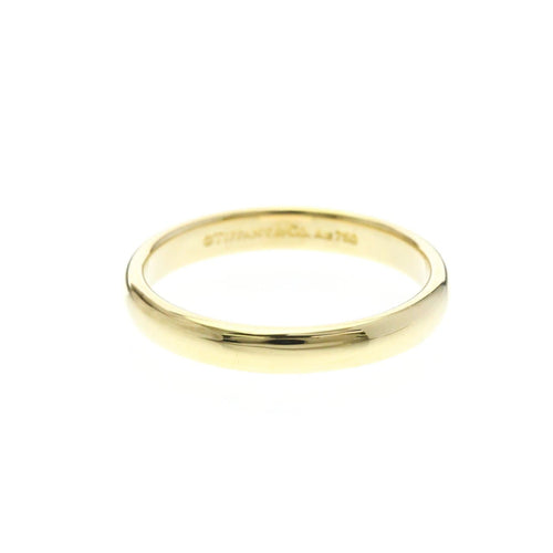 Bague 54 Tiffany & Co. - Alliance Classic en or jaune 18K 58 Facettes imhi4e7el1