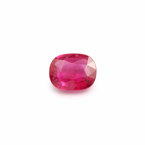 Rubellite du Brésil - Pierre taille coussin 8,48 carats 58 Facettes P317