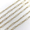 Victorian Necklace - 14K Gold Paperclip Chain Necklace 58 Facettes 11204