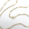 Victorian Necklace - 14K Gold Paperclip Chain Necklace 58 Facettes 11204
