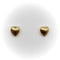 Orecchini Orecchini cuore bombato in oro 14K finitura fiorentina 58 Facettes 11206