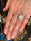 Bague 52 Gemmyo - Bague Rétroromantique marguerite en or gris et diamants 58 Facettes BD209