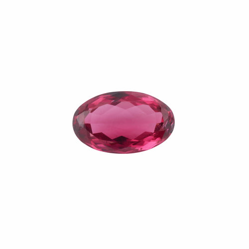 Rubellite ovale 8,63 carats 58 Facettes P187