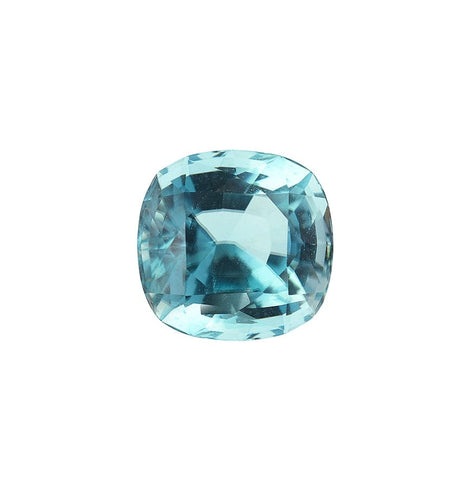 Grandidiérite - Pierre taillée coussin 2,13 carats 58 Facettes P123