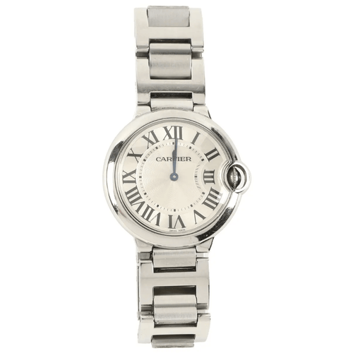 Montre Cartier Ballon Bleu - Montre en acier 36 mm 58 Facettes M106