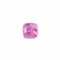 Bague Saphir rose Madagascar coussin non chauffé 1,82 carat 58 Facettes P334