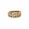 Bague 48 Demi-alliance - Bague en or jaune 18 carats et diamants 58 Facettes BVP-ALL-0003