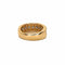 Bague 48 Demi-alliance - Bague en or jaune 18 carats et diamants 58 Facettes BVP-ALL-0003