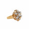 Bague 52 Bague vintage - Diamants en or jaune 18 carats et platine 58 Facettes BVP-BAG-0005