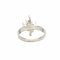 Bague 51 Bague diamants en or blanc 18 carats 58 Facettes BVP-BAG-0007