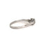Bague 51 Bague solitaire - Diamant 0,25 ct en or blanc 18 carats et platine 58 Facettes BVP-BAG-0009