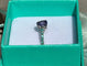 Bague 51 Bague en or blanc 18k, tanzanite et tourmalines Paraíba 58 Facettes Anello 001