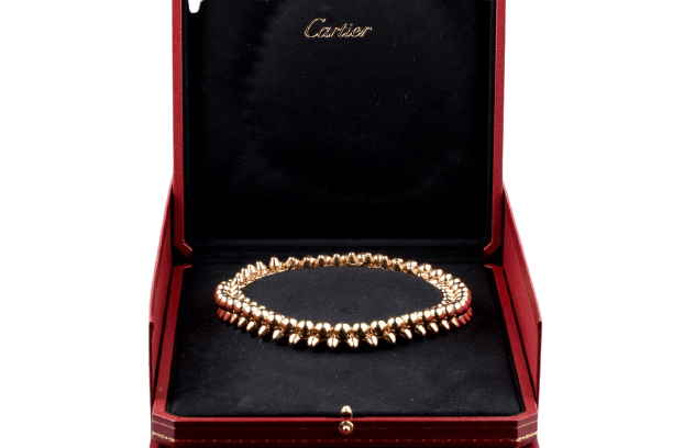 Cartier Clash de Cartier - Collier Flexible XL en or rose 18 carats 58 Facettes CLCLASHAN-107