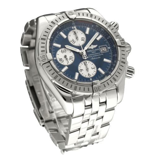 Montre Breitling Chronomat - Montre Evolution A13356 en acier, boîte et papiers 58 Facettes BTL/CHM/234