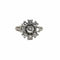Bague 52 Bague vintage en or blanc 18 carats et platine sertie de diamants 58 Facettes BVP-BAG-0015