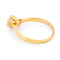 Bague 56.25 Bague solitaire en or jaune 18k avec diamant taille brillant 58 Facettes 7CA1E43A88BA41868223C2E703C290CA