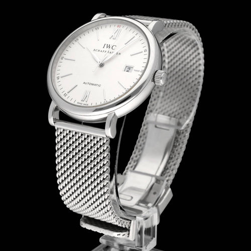 Montre IWC Portofino Automatic - Montre IW356505 en acier 58 Facettes IWC/PRT/002