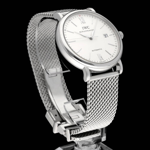 Montre IWC Portofino Automatic - Montre IW356505 en acier 58 Facettes IWC/PRT/002