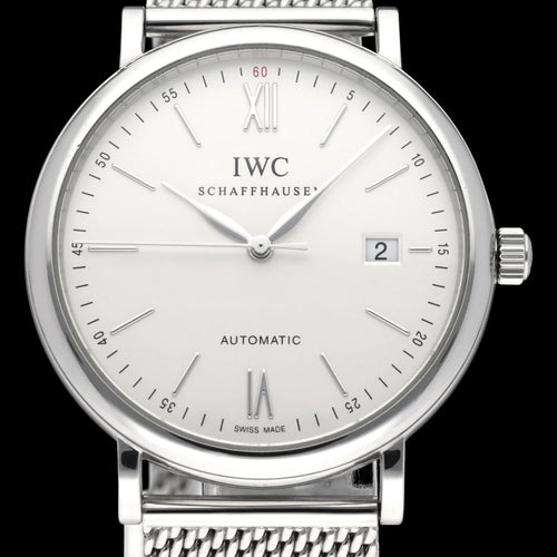 Montre IWC Portofino Automatic - Montre IW356505 en acier 58 Facettes IWC/PRT/002