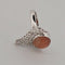54 Bague en or blanc, pierre de soleil et diamants 58 Facettes 2752701