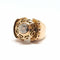 Bague 53 Bague vintage en or jaune 18 carats et diamant 58 Facettes BVP-BAG-0017