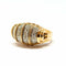 Bague 52 Bague ancienne en or jaune 18 carats et diamants 58 Facettes BVP-BAG-0032