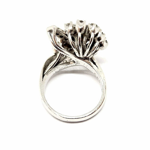 Bague 60 Bague vintage en platine 850 sertie de diamants 58 Facettes BVP-BAG-0039