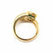 Bague 50 Bague Toi & Moi en or jaune 18 carats avec émeraude et diamants 58 Facettes BVP-BAG-0045