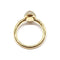 Bague 54 Bague coccinelle en or jaune 18 carats, rubis et diamants 58 Facettes BVP-BAG-0054