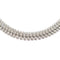 Collier Collier rivière de diamants en or blanc 18 carats 58 Facettes BVP-COL-0065