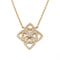 Collier Collier dentelle en or rose 18 carats et diamants 58 Facettes BVP-COL-0070