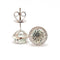 Boucles d'oreilles Boucles d'oreilles en or blanc 18 carats, aigues-marines et diamants 58 Facettes BVP-BDO-0072