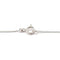 Collier Collier cœur pavé de diamants en or blanc 18 carats 58 Facettes BVP-COL-0073