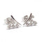 Boucles d'oreilles Boucles d'oreilles grappe en or blanc 18 carats et diamants 58 Facettes BVP-BDO-0084