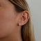 Boucles d'oreilles Boucles d'oreilles marquise en or blanc 18 carats et diamants 58 Facettes BVP-BDO-0085