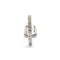 Boucles d'oreilles Créole - Boucle d’oreille en or blanc 18 carats et diamants 58 Facettes BVP-BDO-0087