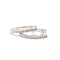 Boucles d'oreilles Boucles d'oreilles créoles en or blanc 18 carats et diamants 58 Facettes BVP-BDO-0093
