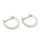 Boucles d'oreilles Boucles d'oreilles créoles en or blanc 18 carats et diamants 58 Facettes BVP-BDO-0093
