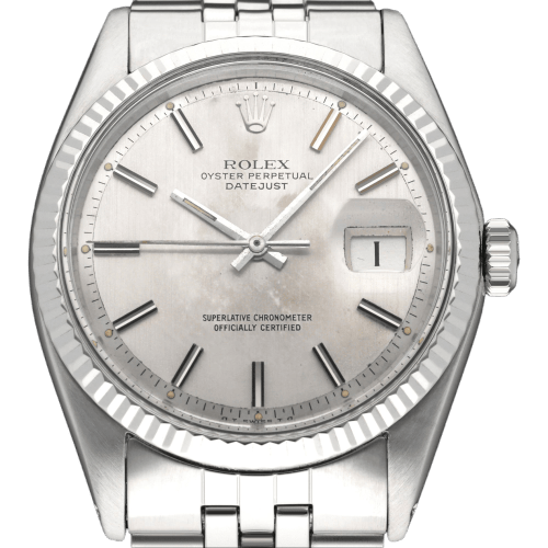 Montre Rolex Datejust - Montre 1601 Sigma Linen Dial en acier 58 Facettes ROL/DJ1/1489