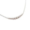 Collier Collier ligne de diamants en or blanc 18 carats 58 Facettes BVP-COL-0099