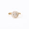 Anillo antiguo con orla de diamantes en oro y platino_frente.jpg