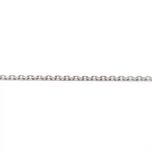 Collier Collier solitaire en or blanc 18 carats avec émeraude 58 Facettes BVP-COL-0106
