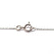 Collier Collier solitaire en or blanc 18 carats avec émeraude 58 Facettes BVP-COL-0106