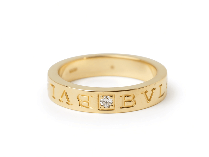 Bague 55 Bulgari B.Zero1 - Bague en or jaune 18 carats et diamant 58 Facettes 33616
