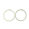 Boucles d'oreilles Boucles d'oreilles créoles torsadées en or jaune 18 carats 58 Facettes 250315