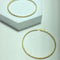Boucles d'oreilles Boucles d'oreilles créoles torsadées en or jaune 18 carats 58 Facettes 250315