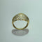 Bague 56 Bague ajourée or jaune 2,6 g 58 Facettes 250246
