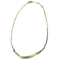 Collier Collier maille gourmette plate en or jaune 58 Facettes 250251