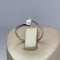 Bague 54 Bague solitaire en or blanc 18 carats 58 Facettes 250226