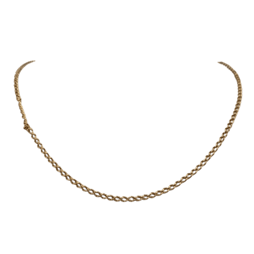 Classic 18-carat yellow gold necklace Link, 6 g 